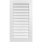 Ekena Millwork Vertical Surface Mount PVC Gable Vent: Non-Functional, w/ 3-1/2"W x 1"P Standard Frame, 22"W x 40"H GVPVE22X4001SN - alternate 1